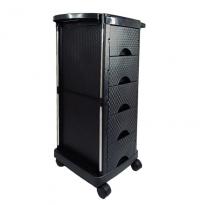 Тележка парикмахерская T 08 (черная) 