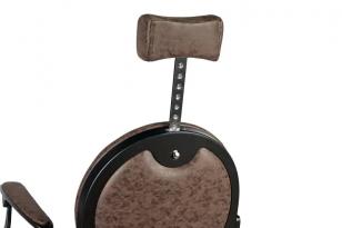 Барбер кресло BUZZ Black Brown VIP02 