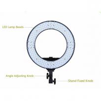 Кольцевая лампа OKIRA LED RING FD 480 (корпус черный, розовый, белый)+монитор 