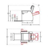 Педикюрный СПА-Комплекс SD-1010A Массаж 