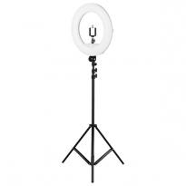 Кольцевая лампа OKIRA LED RING FS 480 (корпус черный, розовый, белый) 