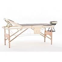 Массажный стол складной деревянный Мед-МосJF-AY01 3-х секционный с Регистрационным удостоверением 